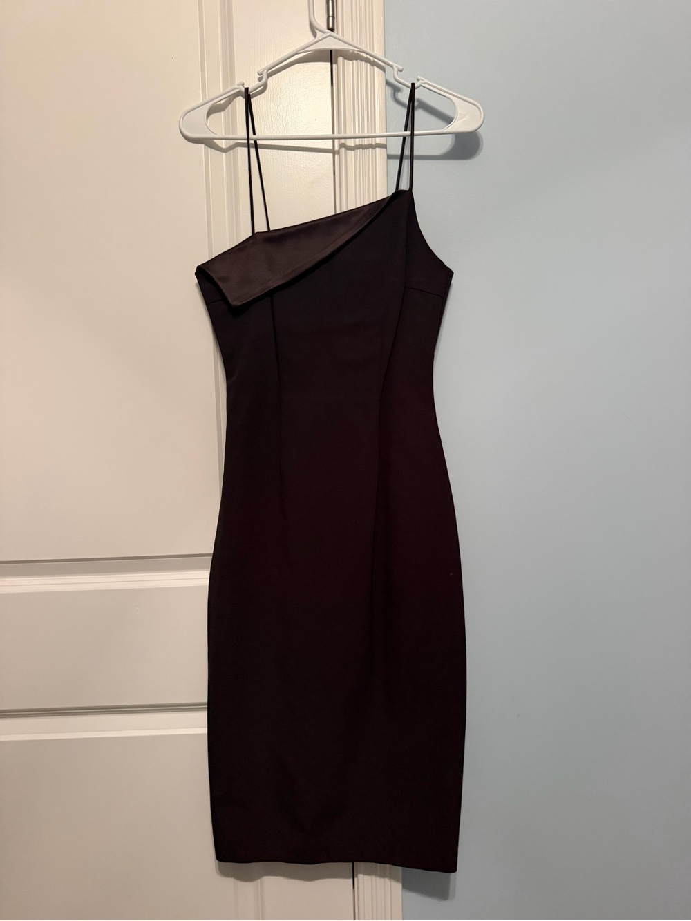 Asymmetric Design Well Structured Bodycon Dress
